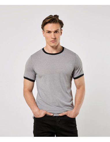 KUS-KK508-Fashion Fit Ringer Tee